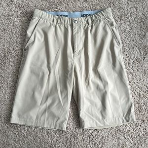 Adidas golf shorts tan